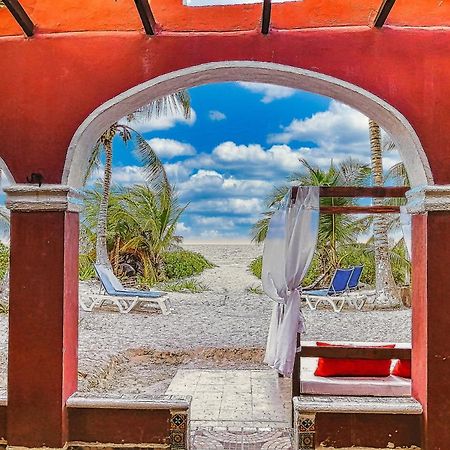 Beachfront Hacienda Del Cuyo Groundfloor Luaran gambar