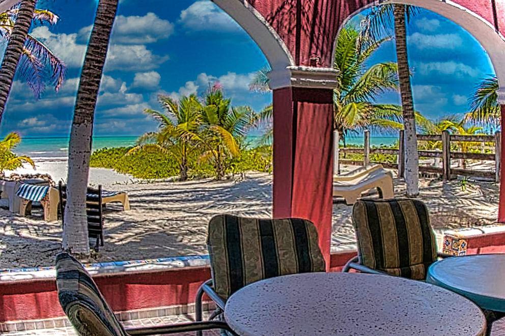 Beachfront Hacienda Del Cuyo Groundfloor Luaran gambar