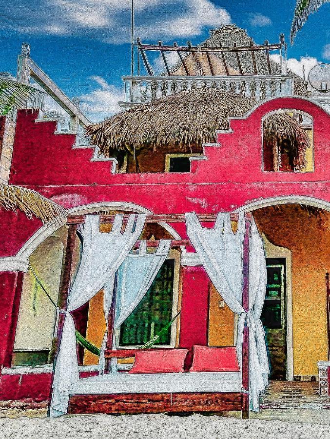 Beachfront Hacienda Del Cuyo Groundfloor Luaran gambar